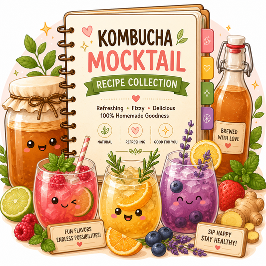 Kombucha Mocktail Recipe Collection