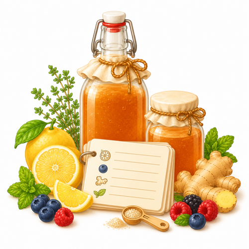 Low-Sugar Kombucha Recipe Notes