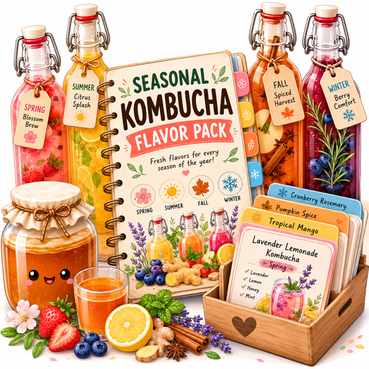 Seasonal Kombucha Flavor Pack